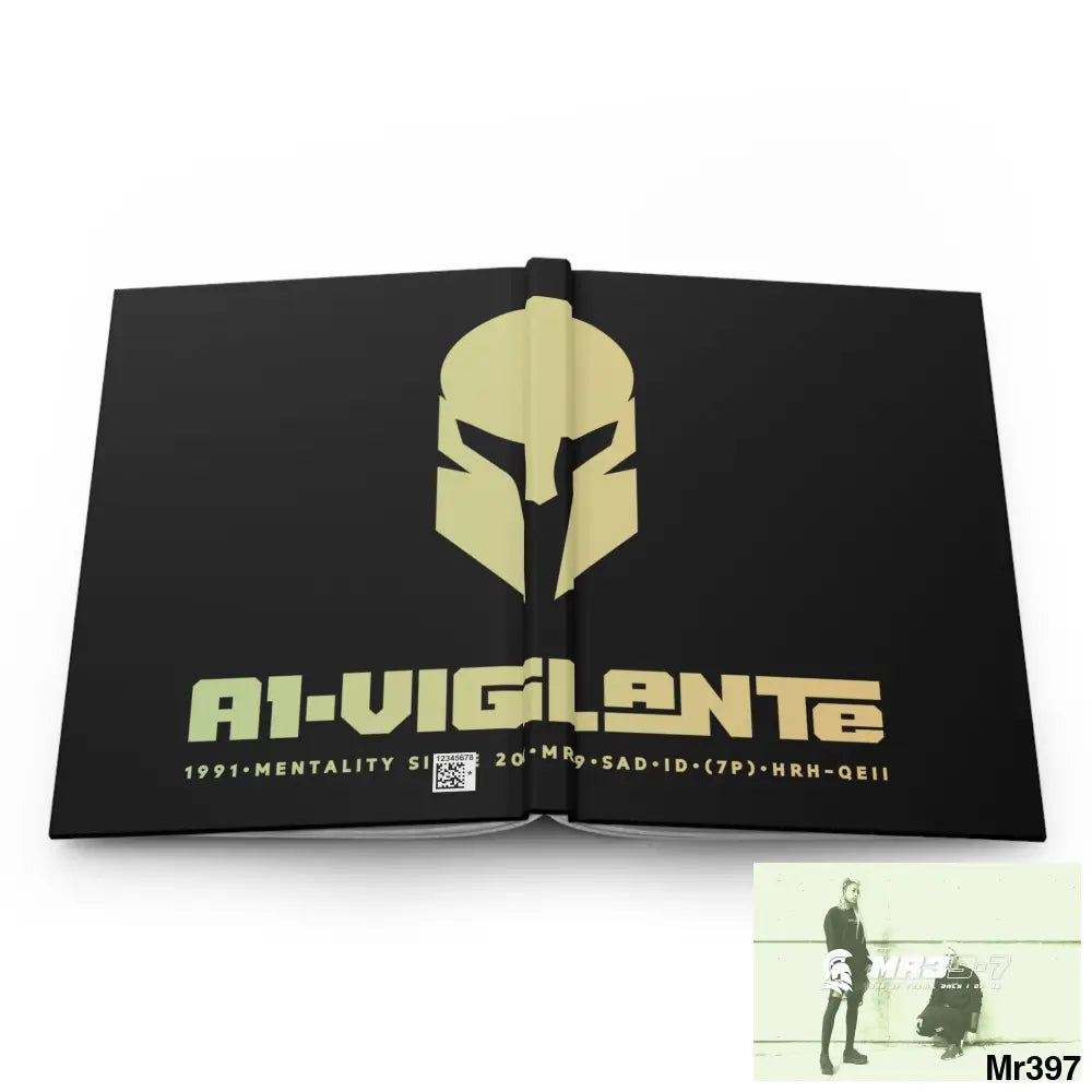 A1-Vigilante Sparta Hardcover Journal Matte Journal Paper products