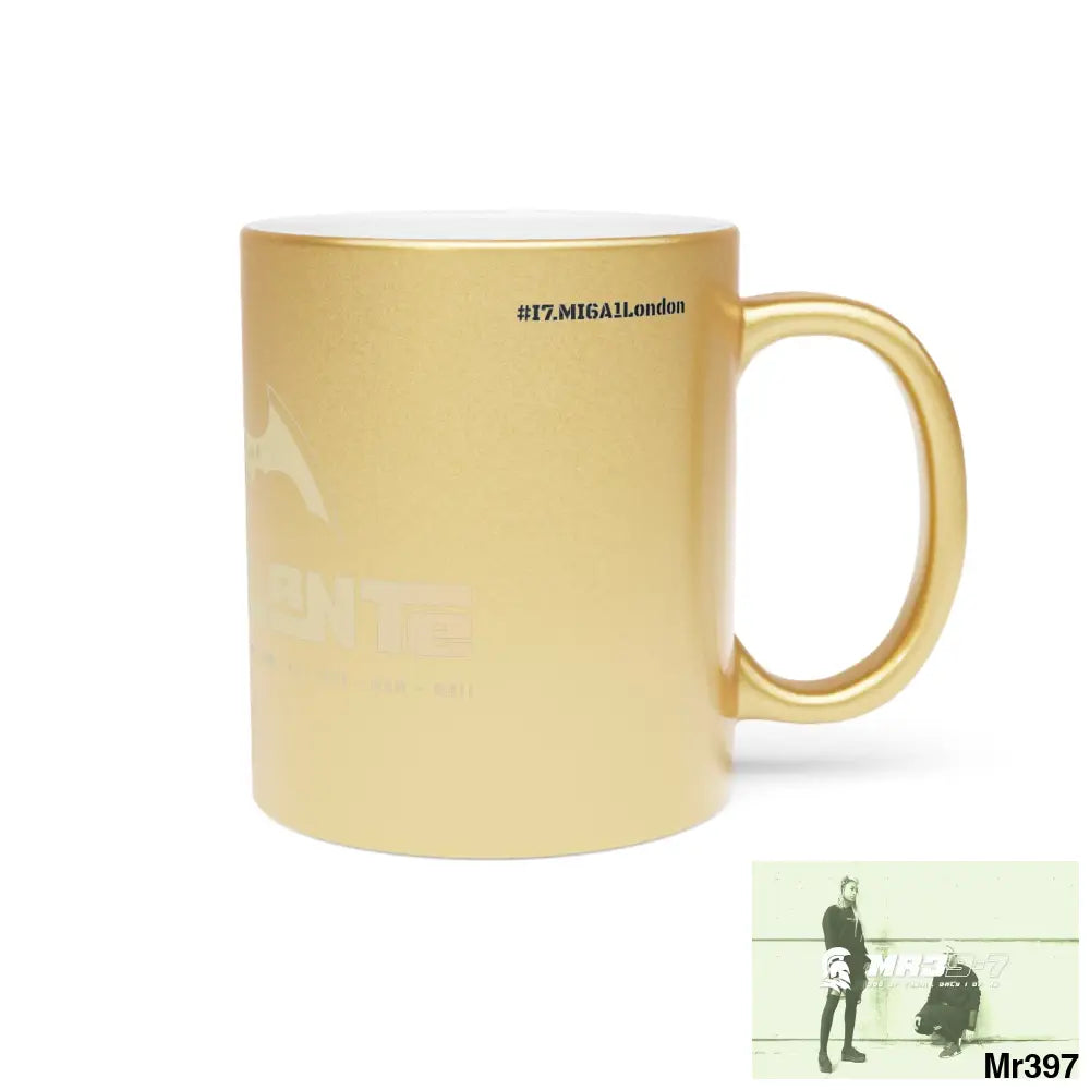 A1-Vigilante Sparta #I7MI6A1London Metallic Mug (Silver\Gold) Mug