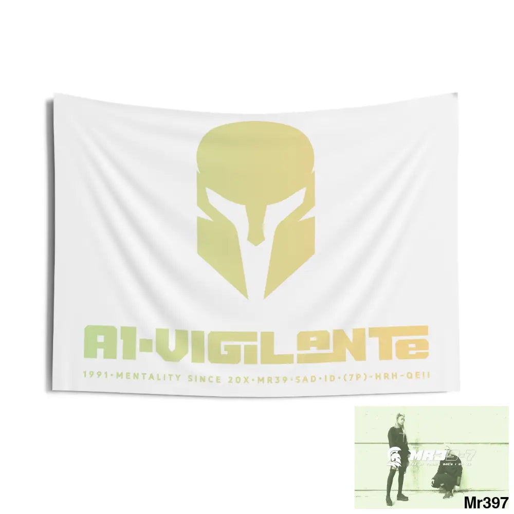 A1-Vigilante Sparta Indoor Wall Tapestries 36’’ × 26’’ Home Decor