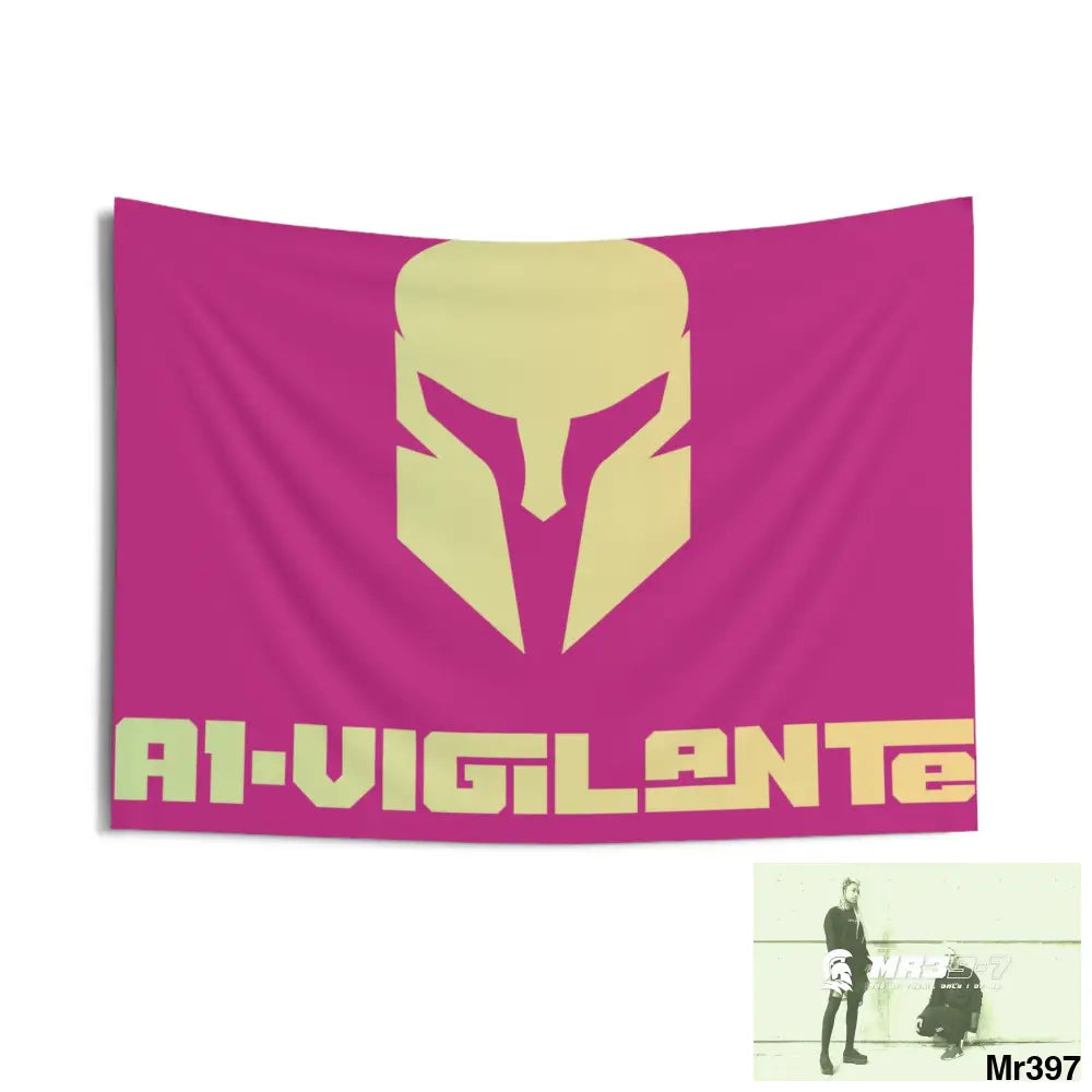 A1-Vigilante Sparta Indoor Wall Tapestries 36’’ × 26’’ Home Decor
