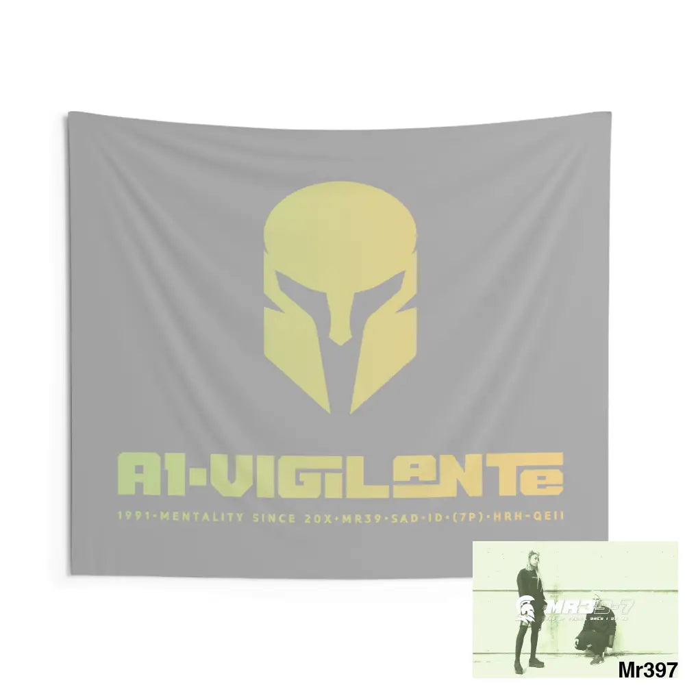 A1-Vigilante Sparta Indoor Wall Tapestries 60’’ × 50’’ Home Decor