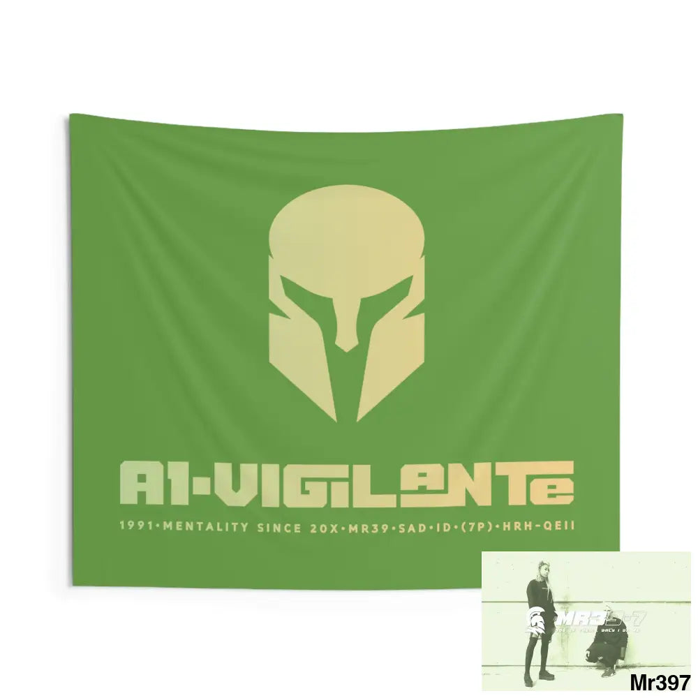 A1-Vigilante Sparta Indoor Wall Tapestries 60’’ × 50’’ Home Decor