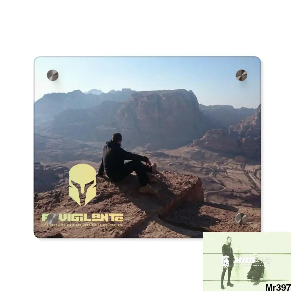 A1 Vigilante Sparta Jordan Break from Madness 2014 Acrylic Wall Art Panels 10″ x 8″ (Horizontal) / 0.25’’ Home Decor