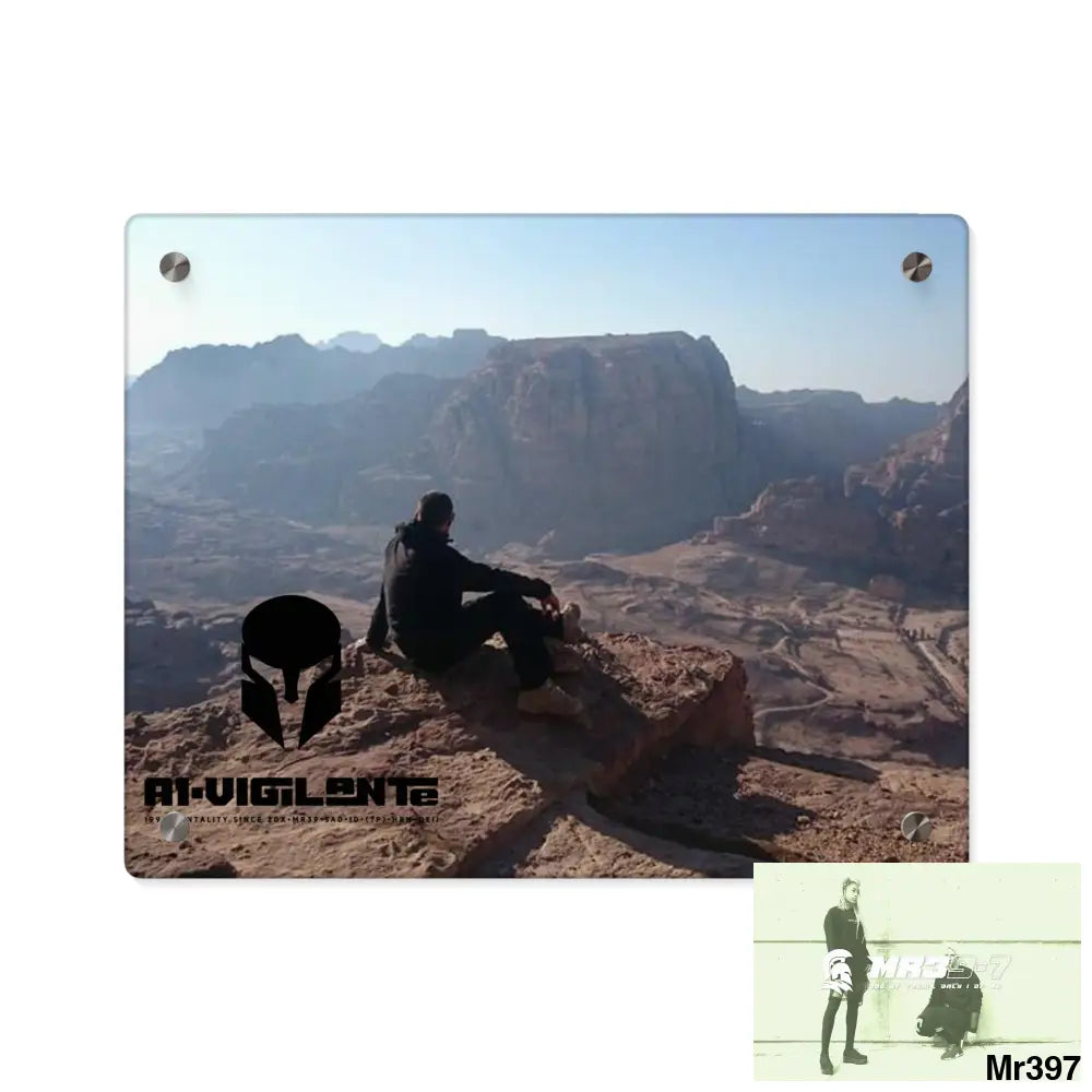 A1 Vigilante Sparta Jordan Break from Madness 2014 Acrylic Wall Art Panels 14″ x 11″ (Horizontal) / 0.25’’ Home Decor