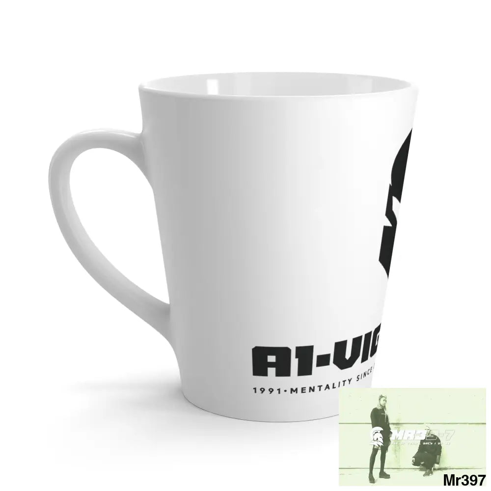 A1-Vigilante Sparta Latte Mug 12oz Mug