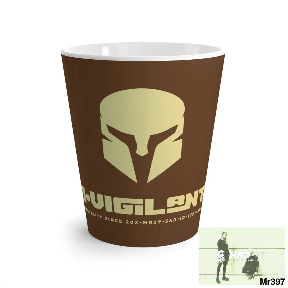 A1- Vigilante Sparta Latte Mug 12oz Mug