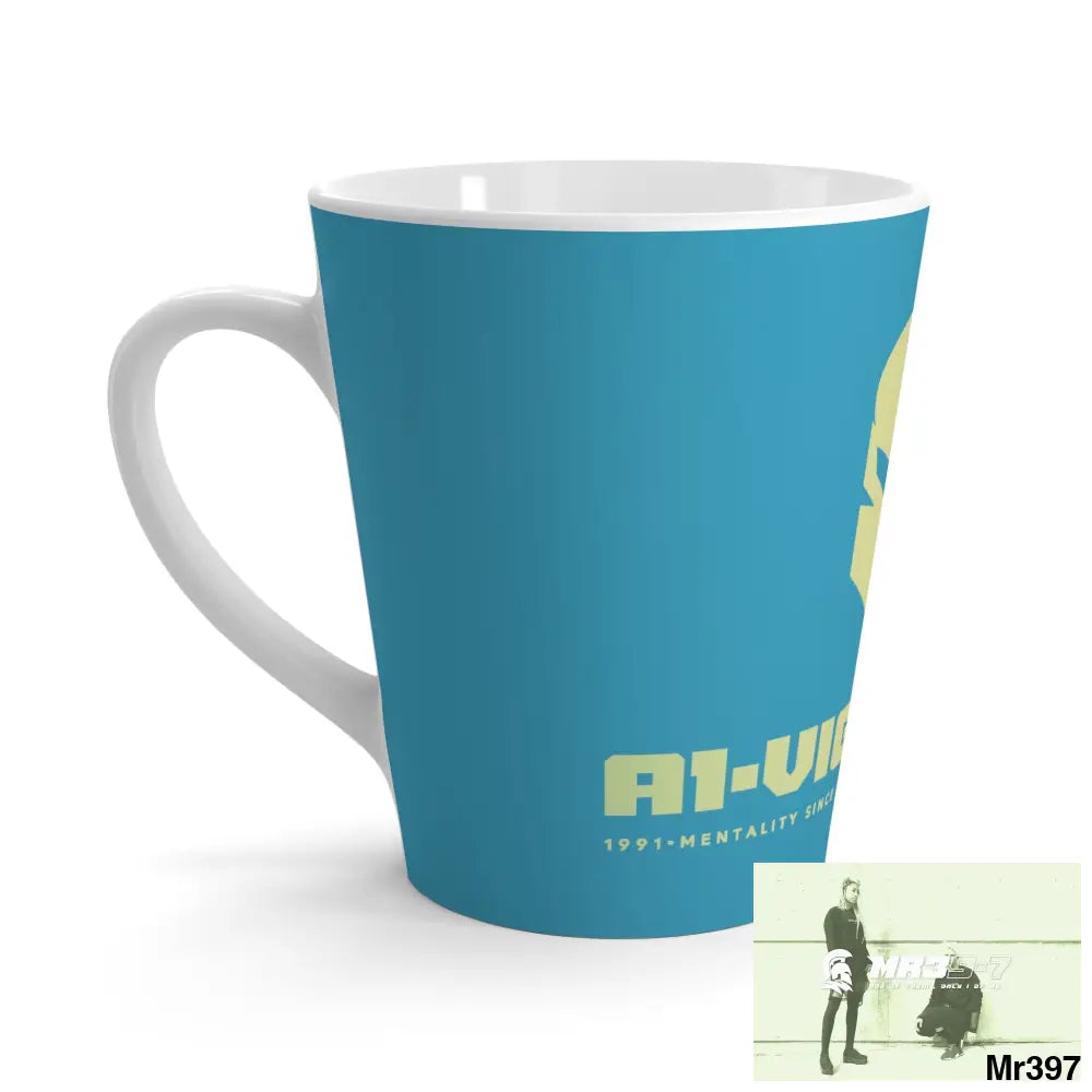 A1- Vigilante Sparta Latte Mug 12oz Mug