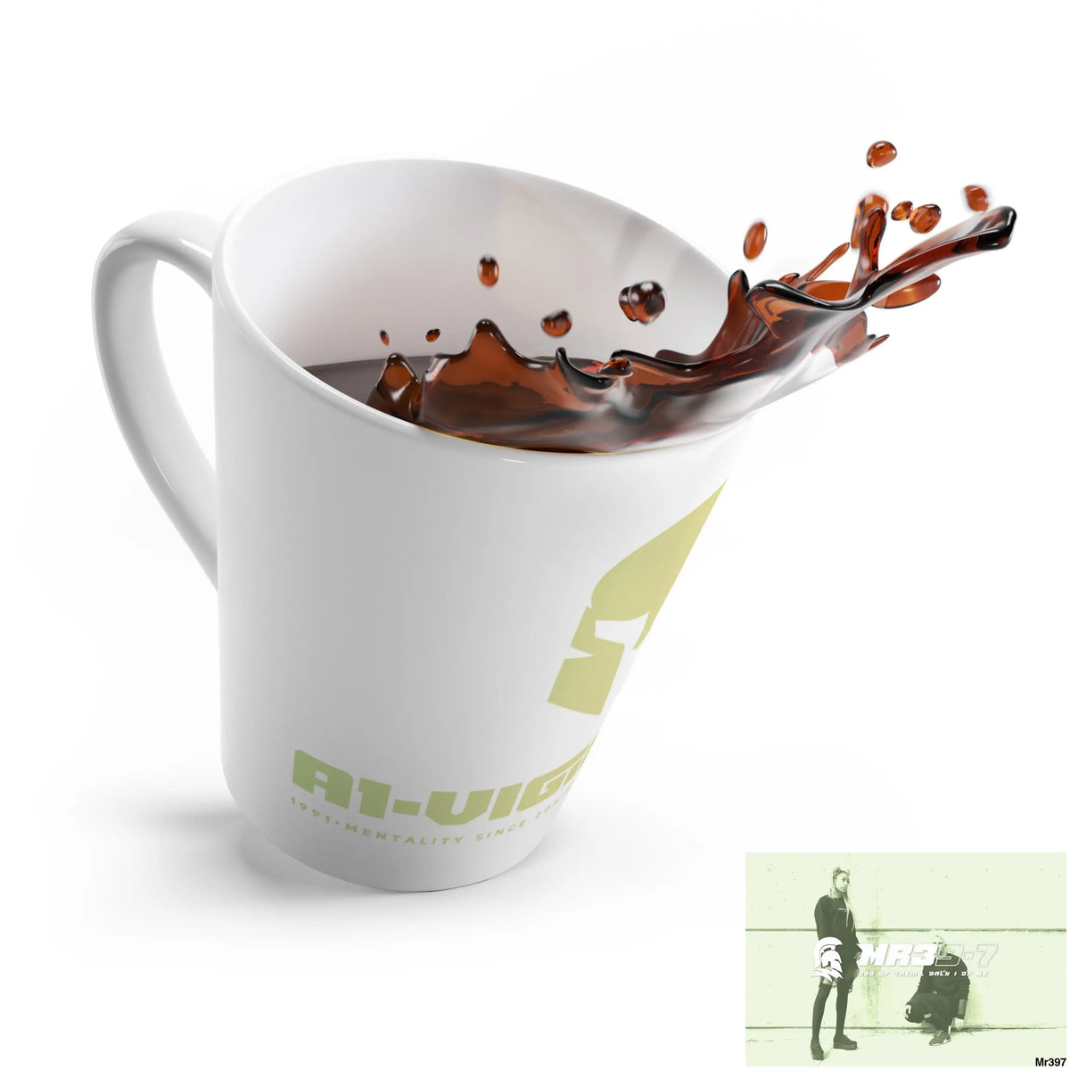 A1- Vigilante Sparta Latte Mug 12oz Mug