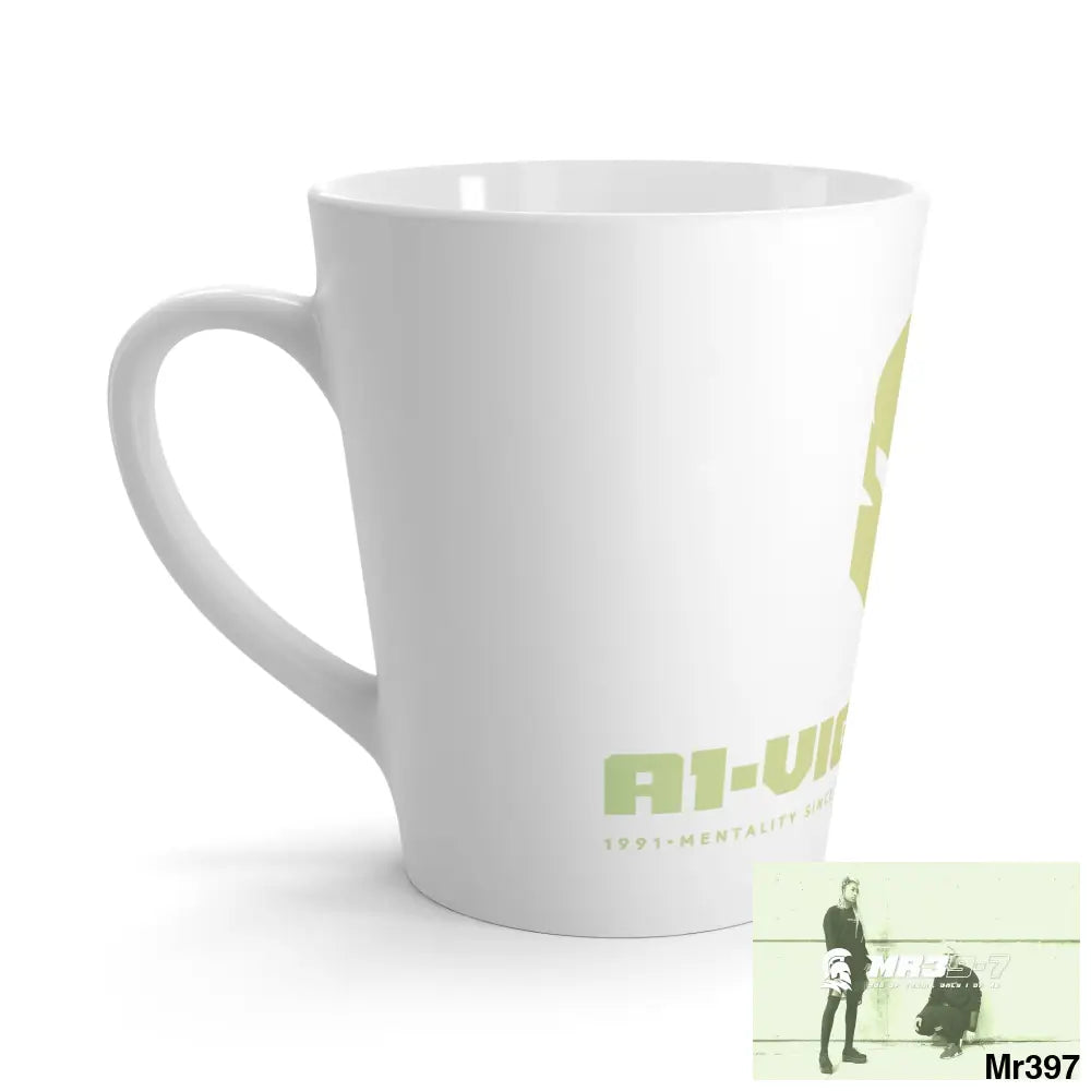 A1- Vigilante Sparta Latte Mug 12oz Mug