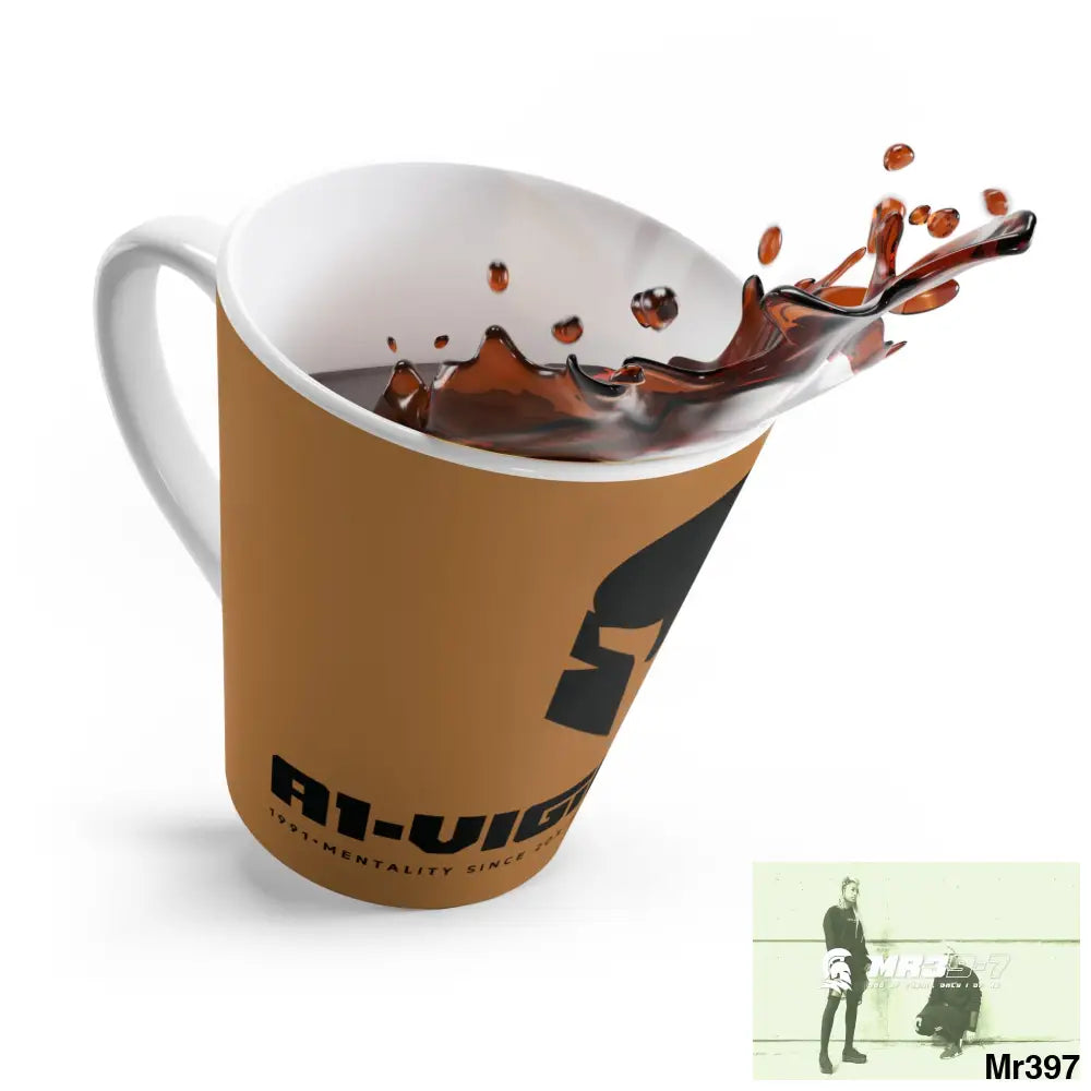 A1-Vigilante Sparta Latte Mug 12oz Mug