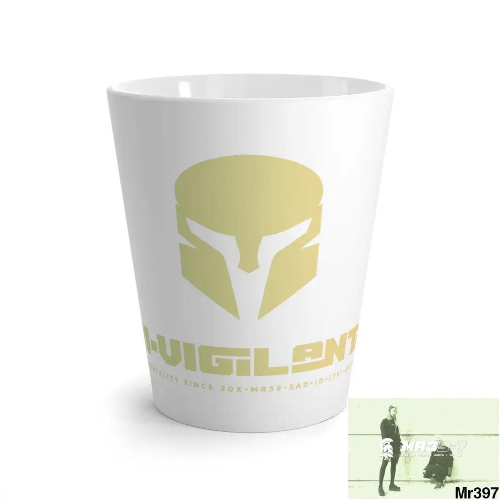 A1- Vigilante Sparta Latte Mug 12oz Mug