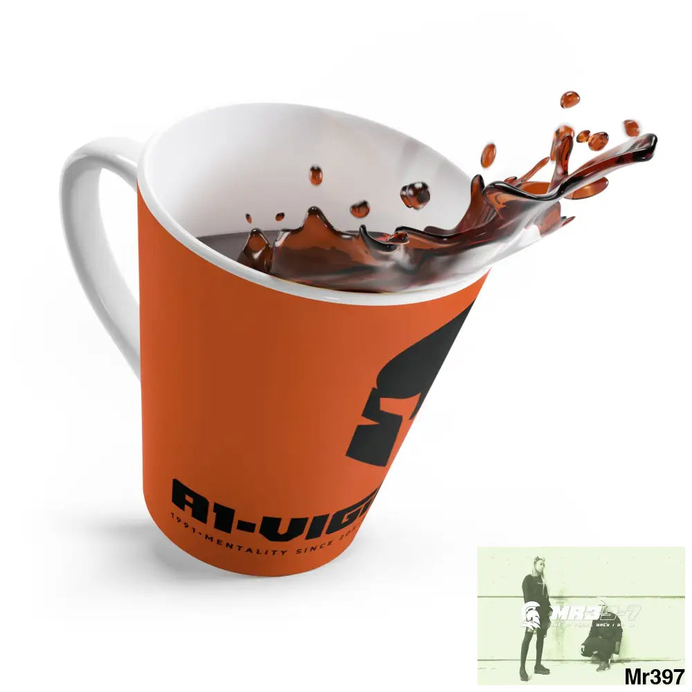 A1-Vigilante Sparta Latte Mug 12oz Mug