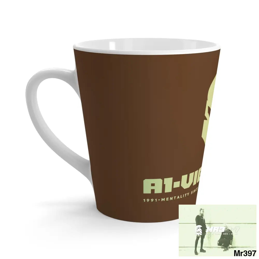 A1- Vigilante Sparta Latte Mug 12oz Mug