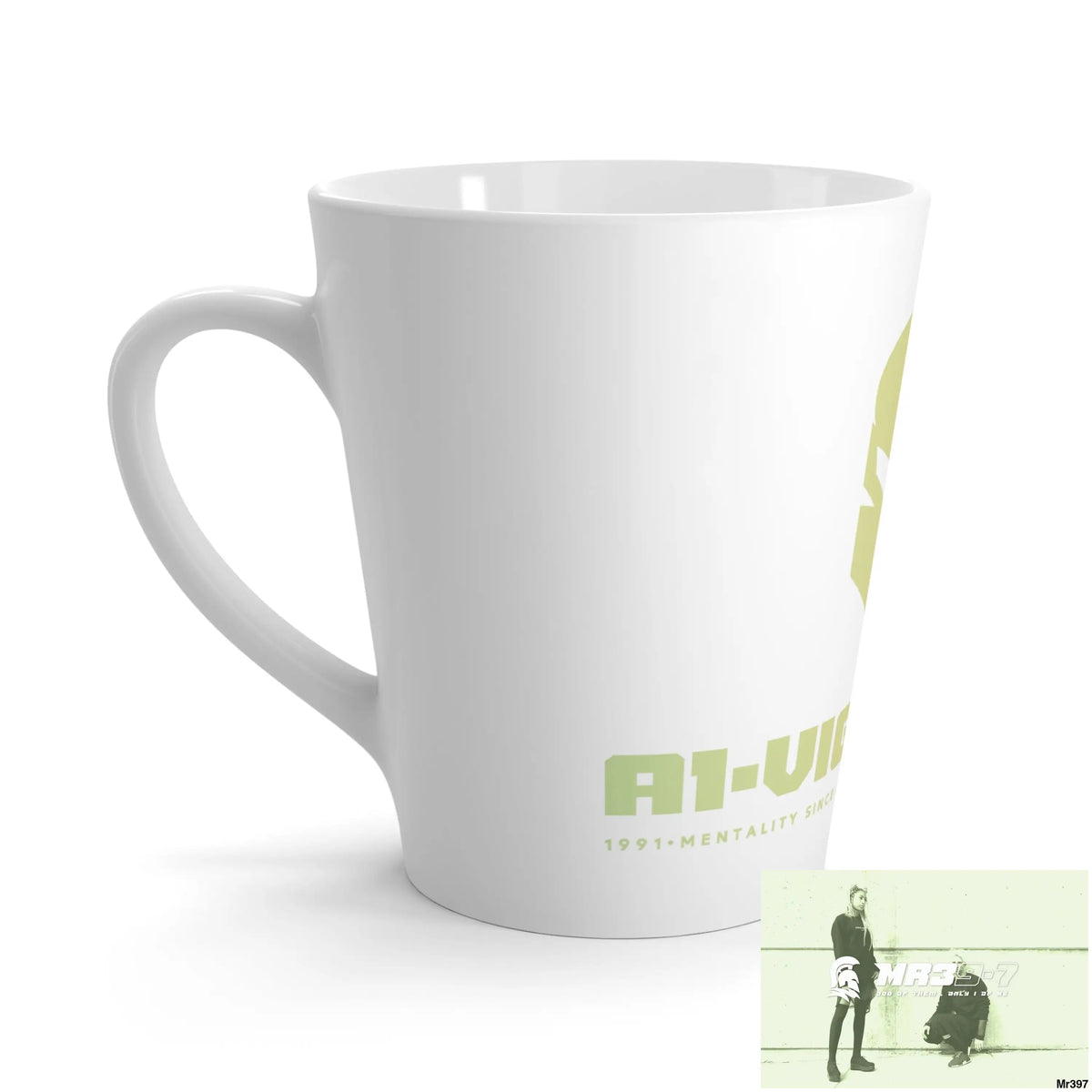 A1- Vigilante Sparta Latte Mug 12oz Mug