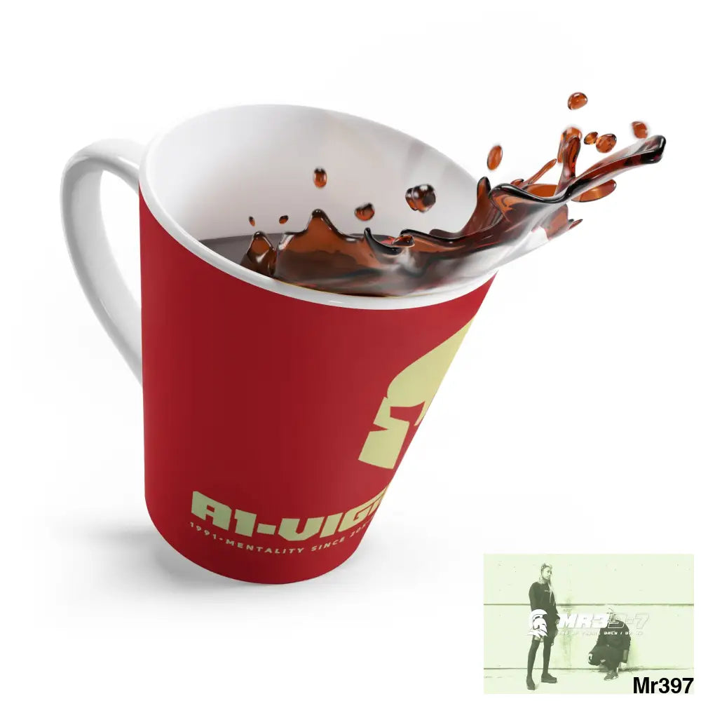 A1- Vigilante Sparta Latte Mug 12oz Mug