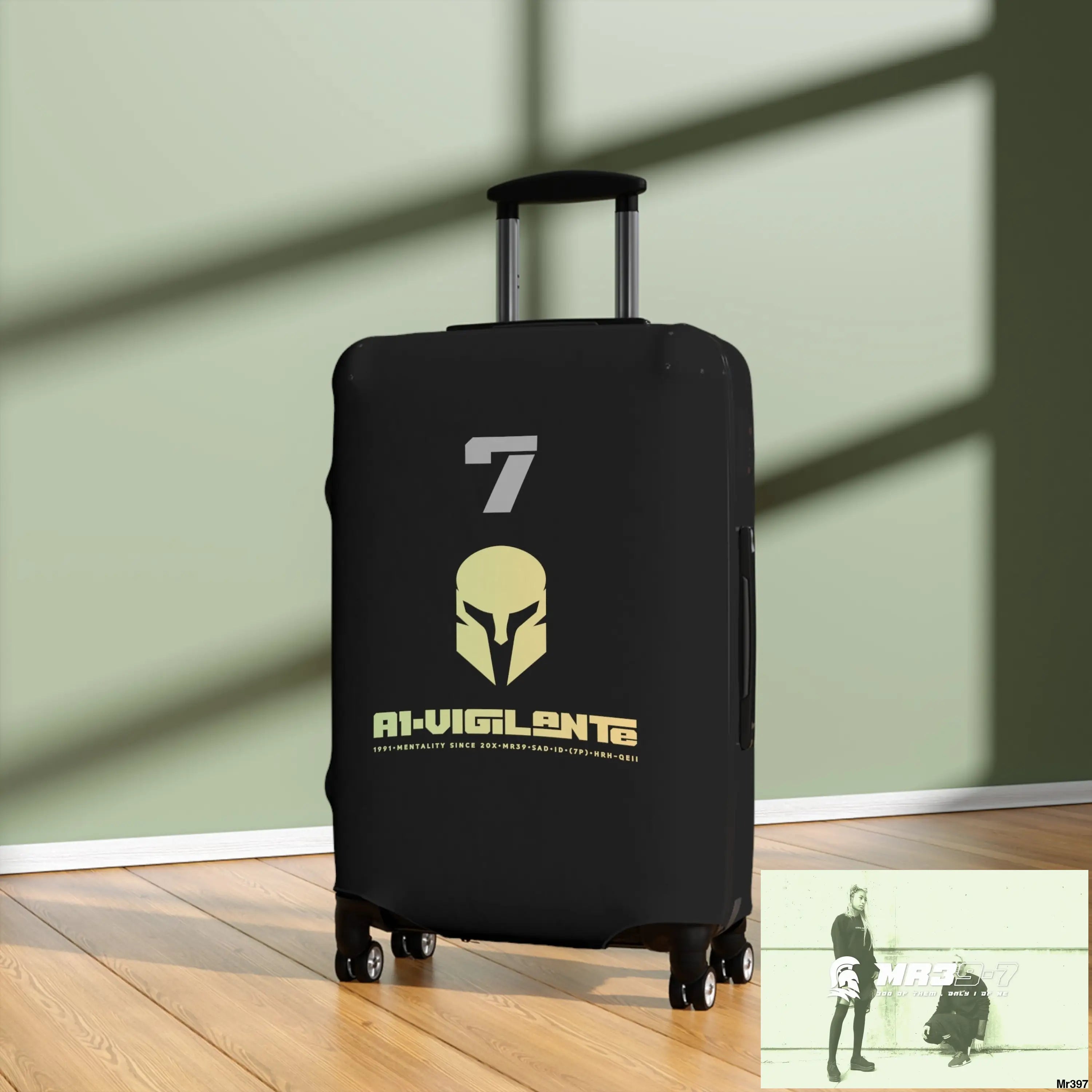 A1-Vigilante Sparta Luggage Cover Accessories