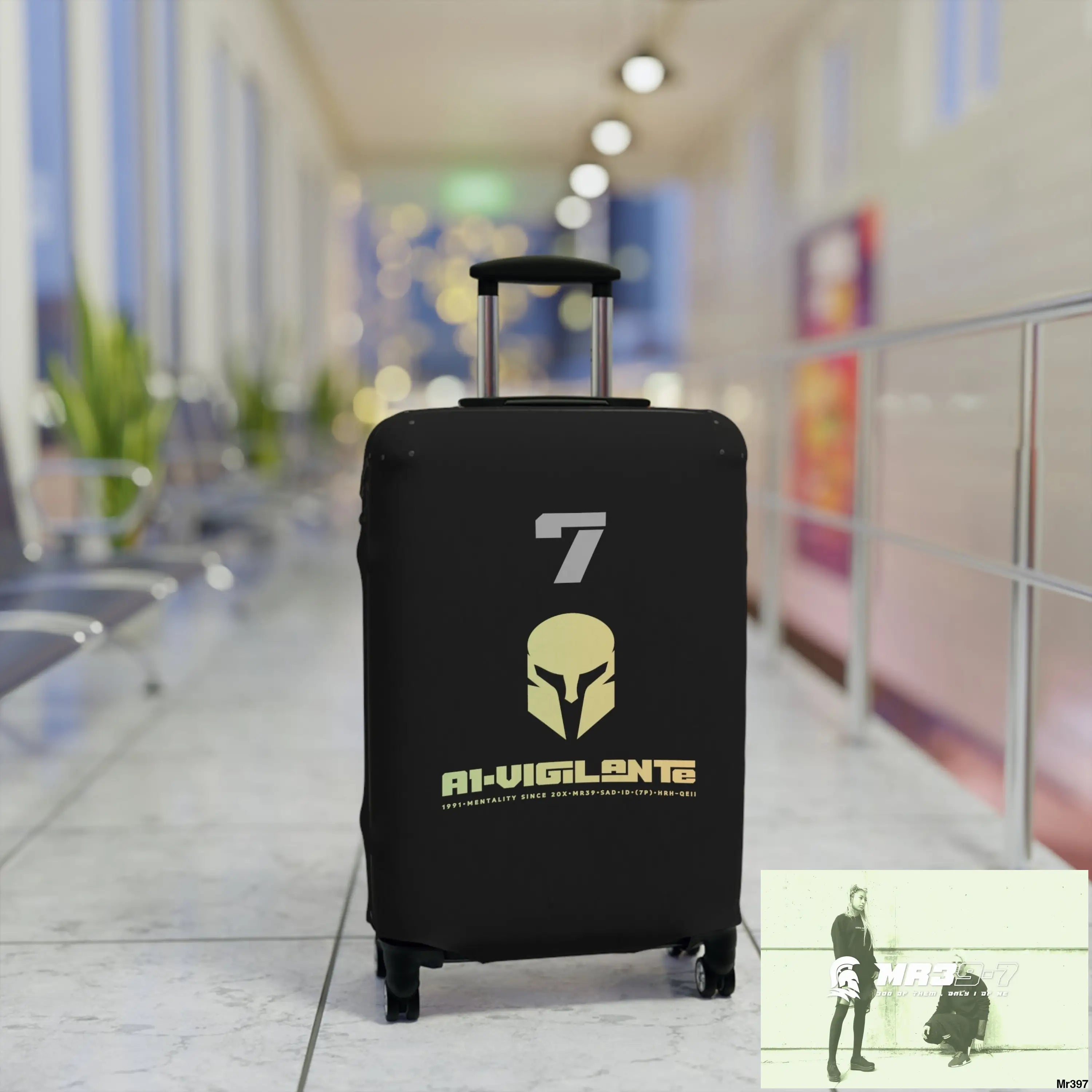 A1-Vigilante Sparta Luggage Cover Accessories
