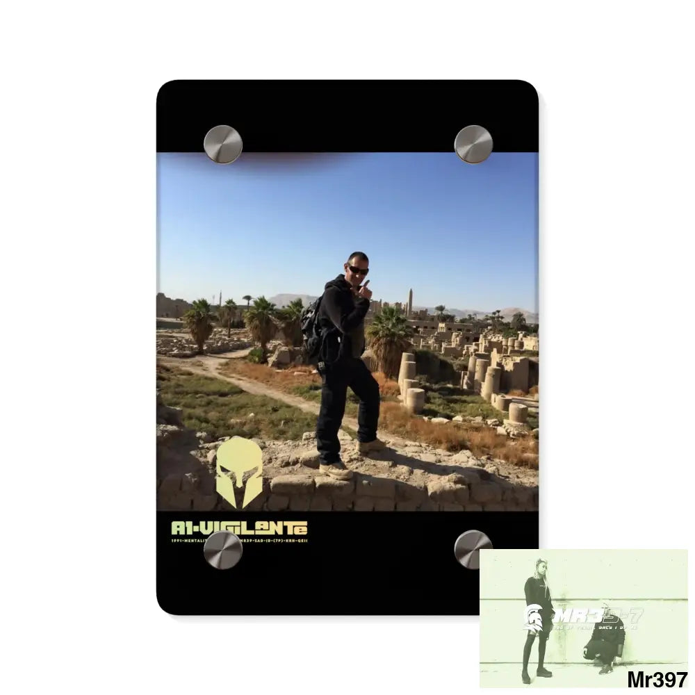 A1-Vigilante Sparta Luxor Temples heading to Kenya • Acrylic Wall Art Panels Home Decor