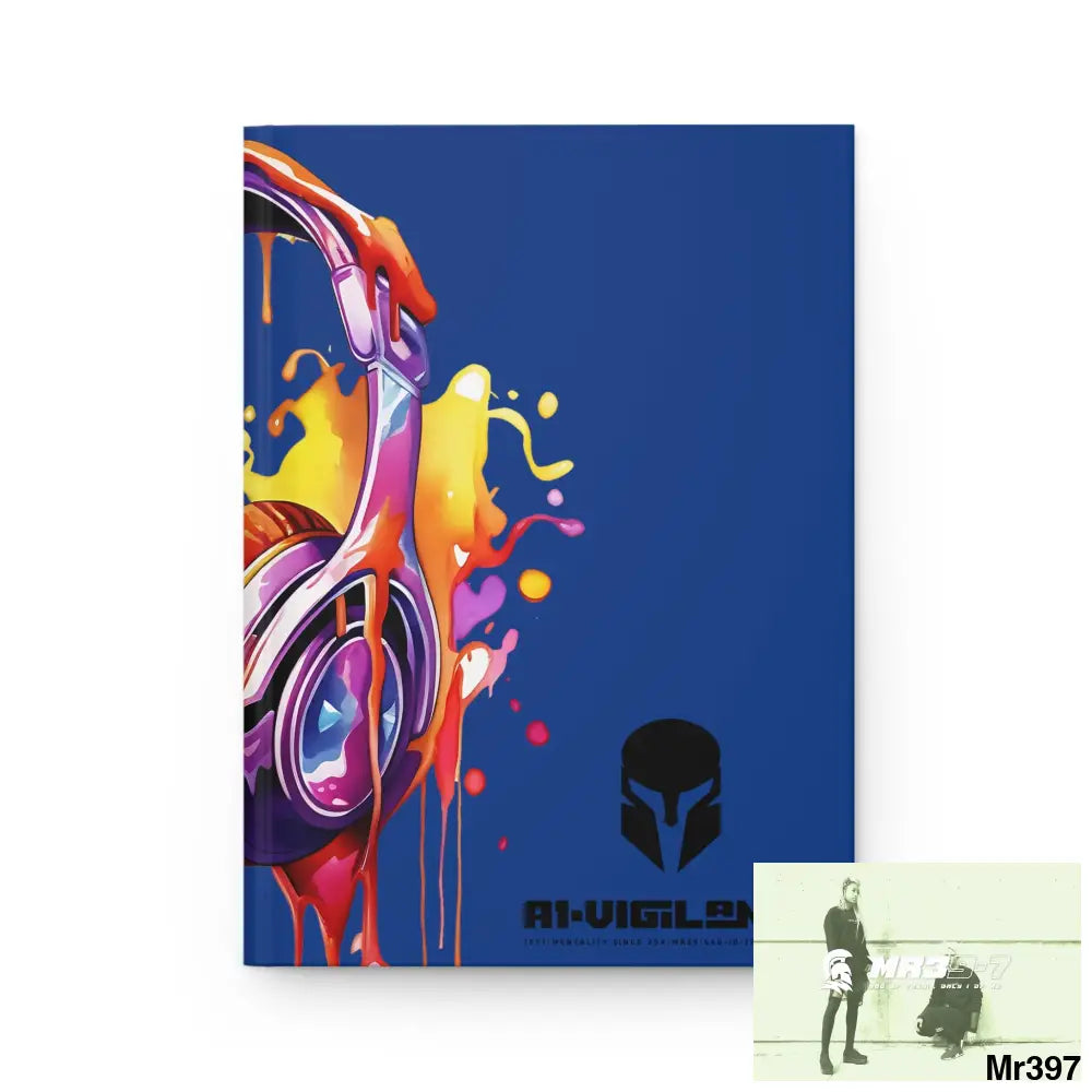 A1-Vigilante • Sparta Melting Headset Hardcover Journal Matte Journal Paper products