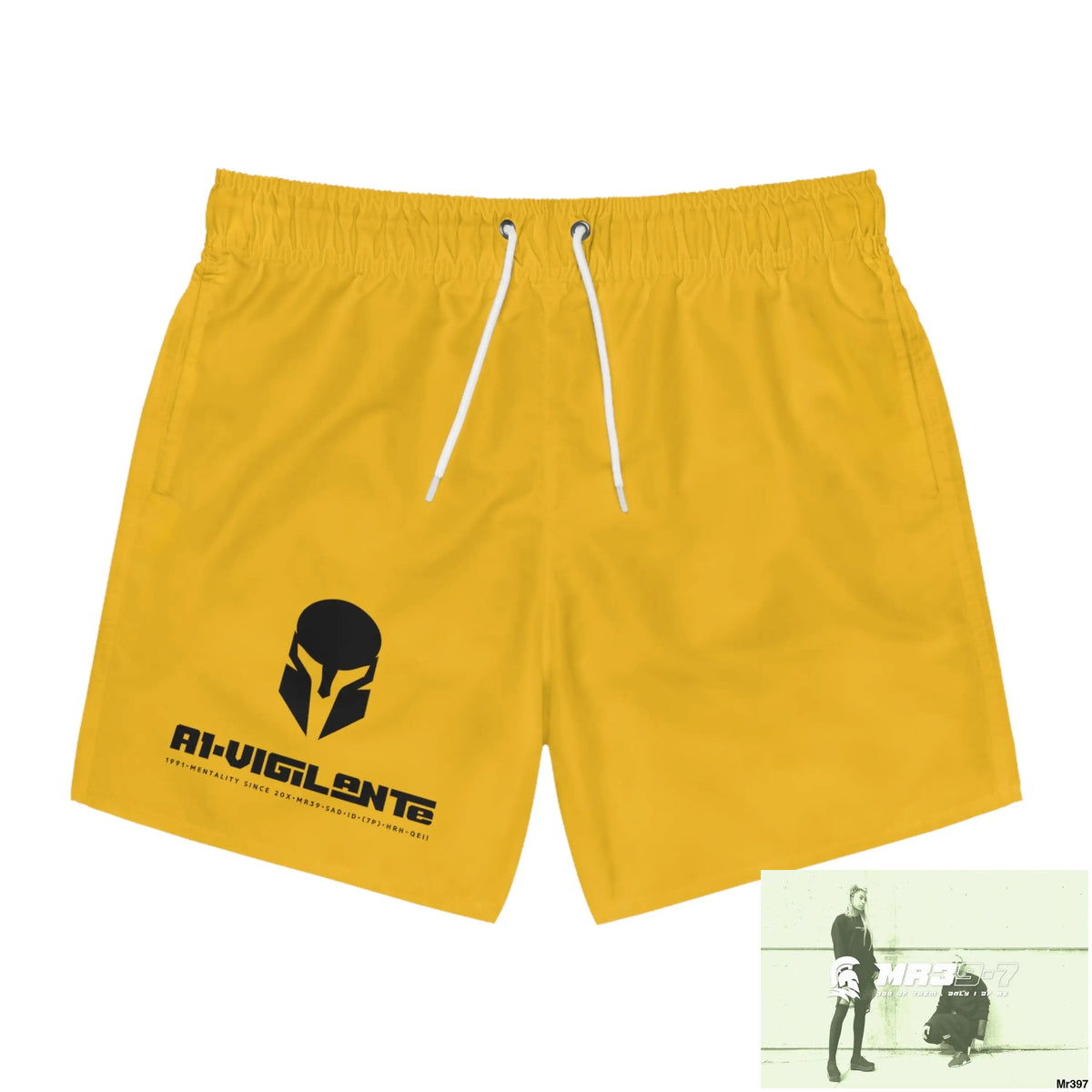 A1-Vigilante Sparta Mens Swim Trunks (AOP) 3XL / Seam thread color automatically matched to design All Over Prints