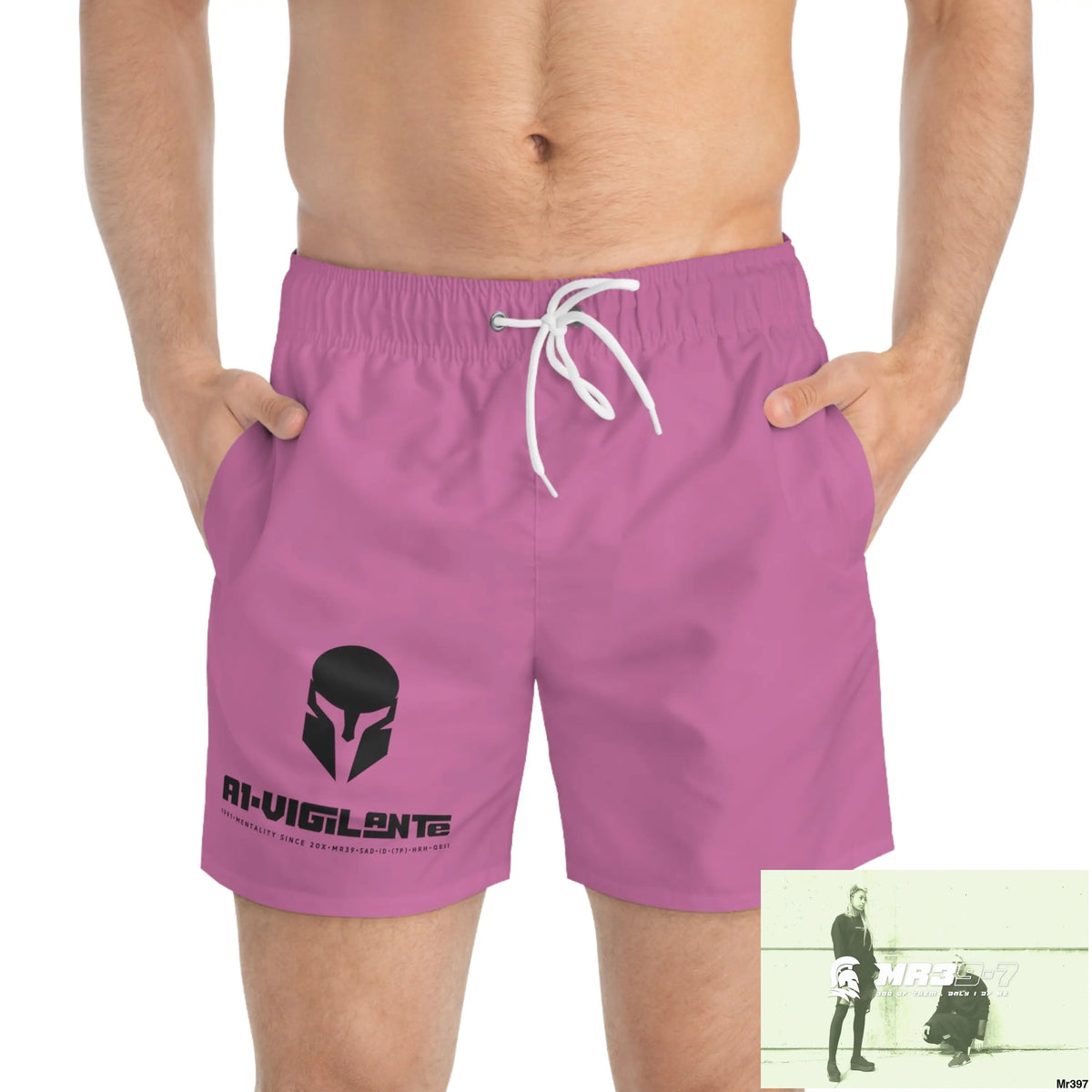 A1-Vigilante Sparta Mens Swim Trunks (AOP) All Over Prints