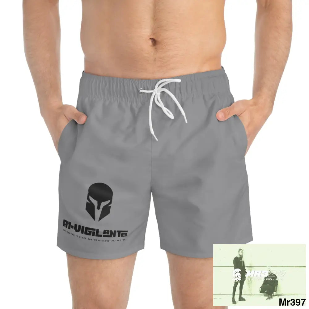 A1-Vigilante Sparta Mens Swim Trunks (AOP) All Over Prints