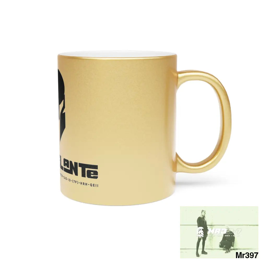 A1-Vigilante Sparta Metallic Mug (Silver\Gold) Mug