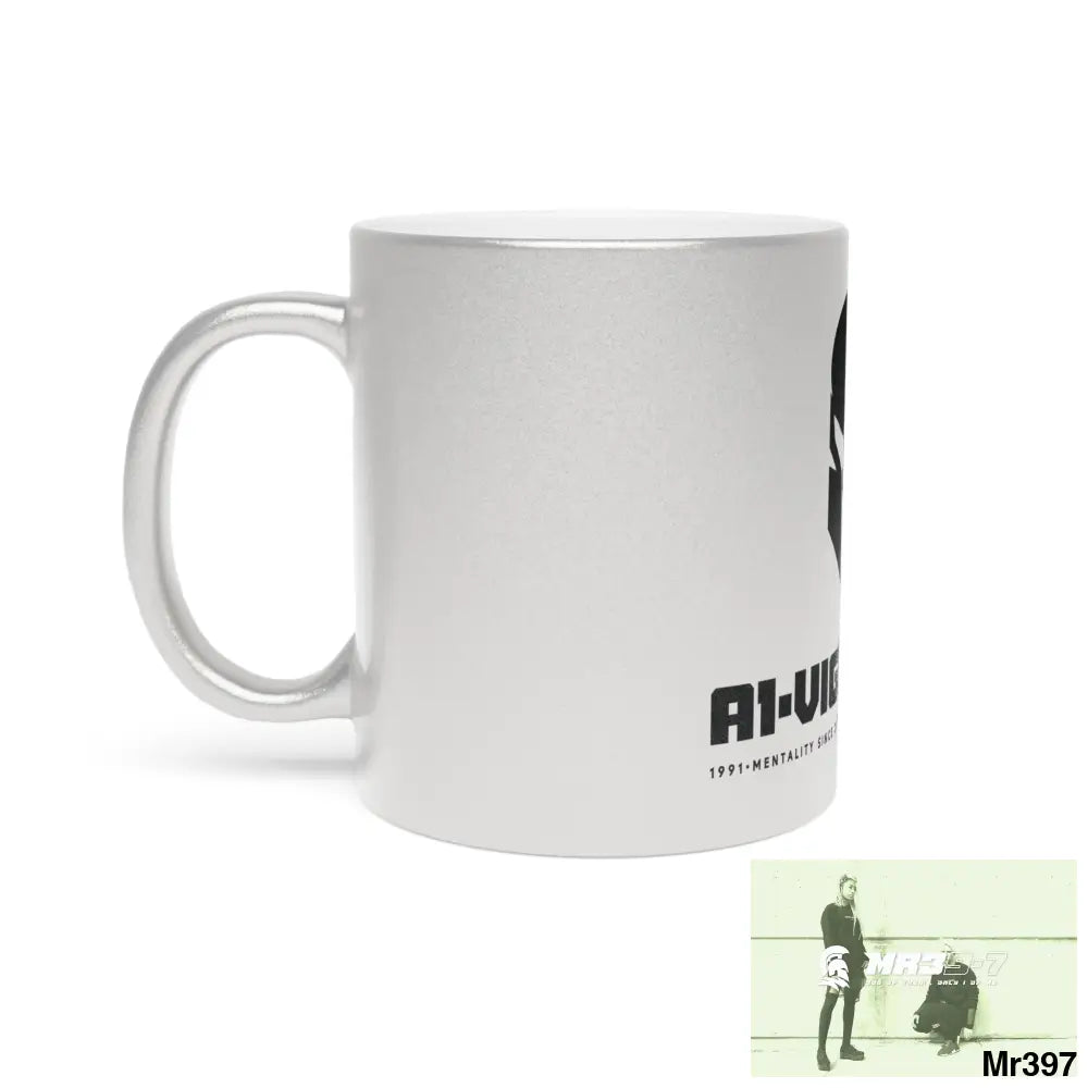 A1-Vigilante Sparta Metallic Mug (Silver\Gold) Mug