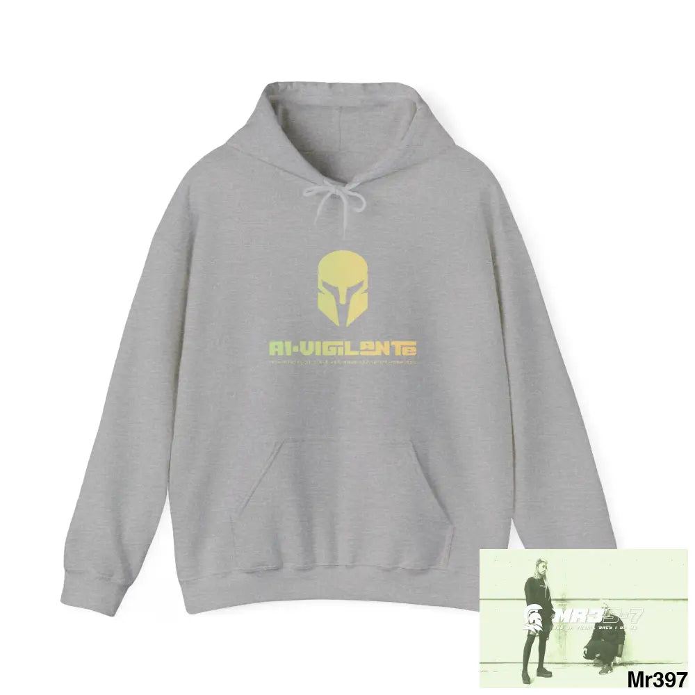 A1-Vigilante Sparta My life My Death(S) Their Plans Failed 01-24 Unisex Heavy Blend™ Hooded Sweatshirt Sport Grey / M