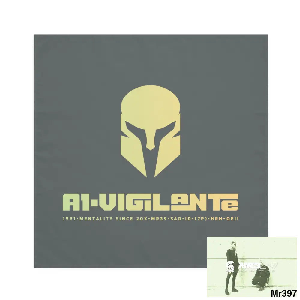 A1-Vigilante Sparta Napkins 4-piece set / White / 19’’ × 19’’ Accessories