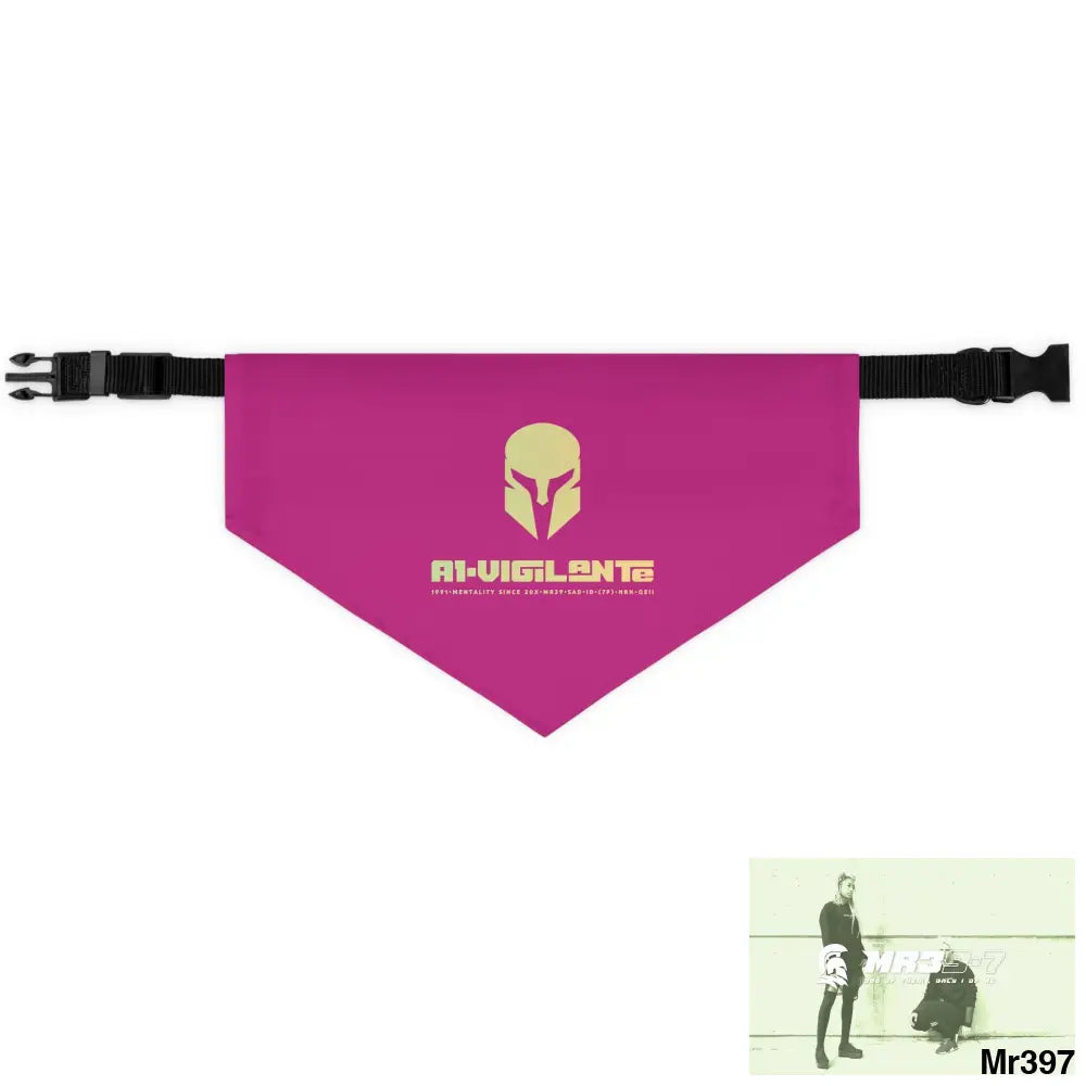 A1-Vigilante-Sparta Pet Bandana Collar L Pets