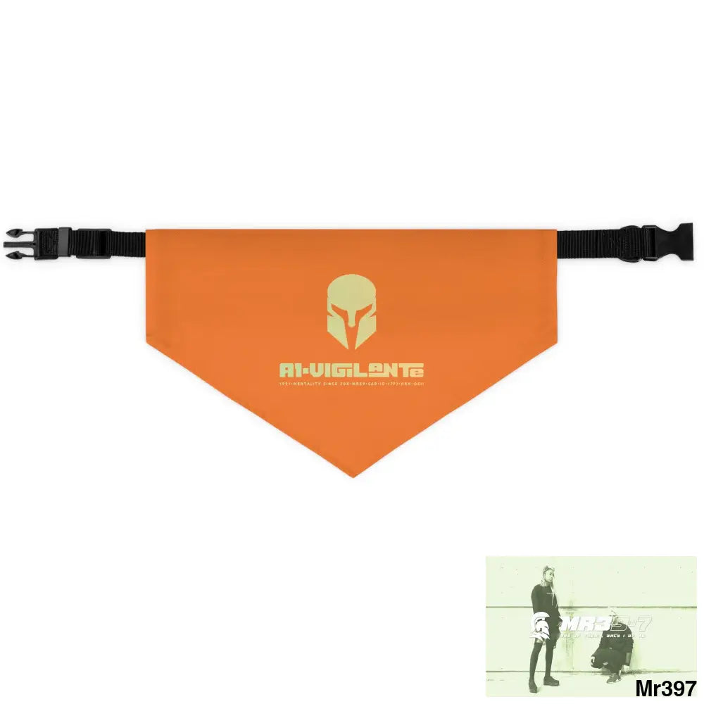 A1-Vigilante-Sparta Pet Bandana Collar L Pets