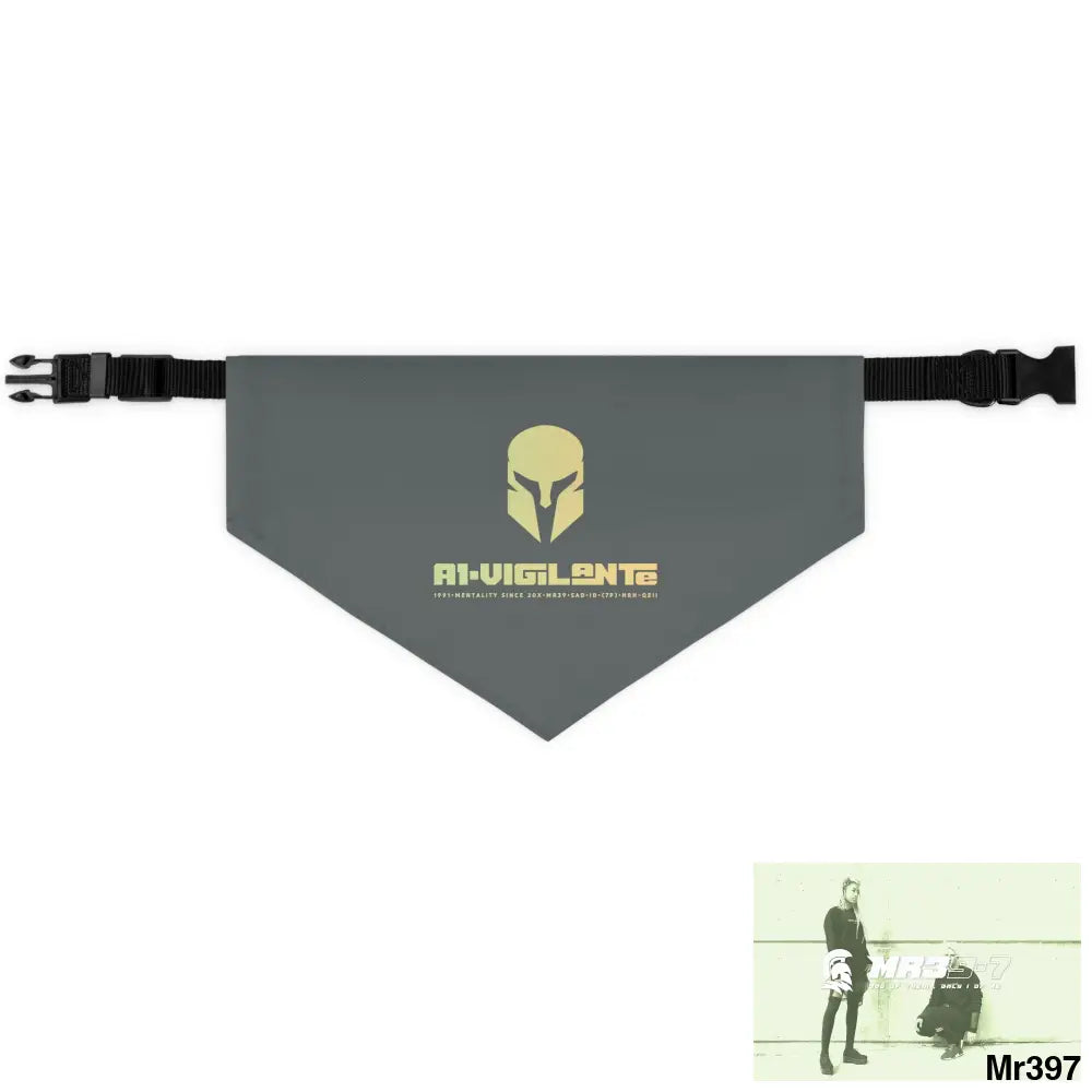 A1-Vigilante-Sparta Pet Bandana Collar L Pets