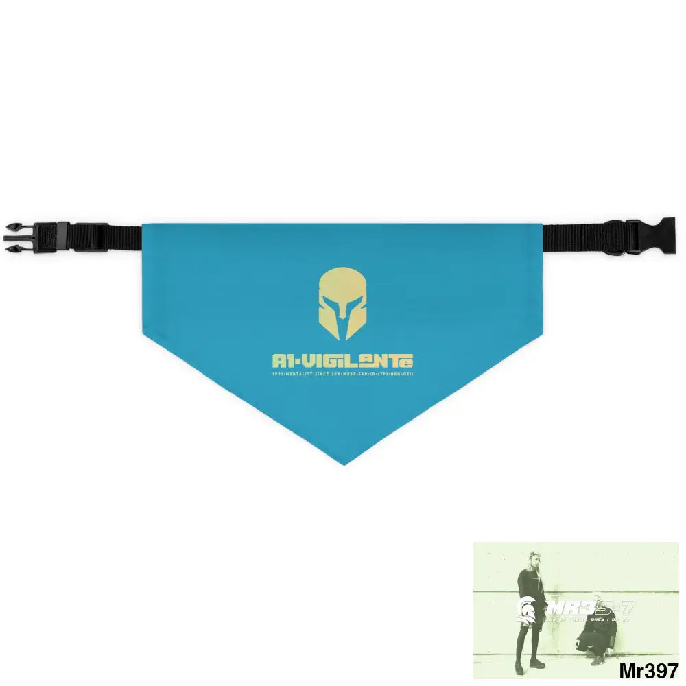 A1-Vigilante-Sparta Pet Bandana Collar L Pets