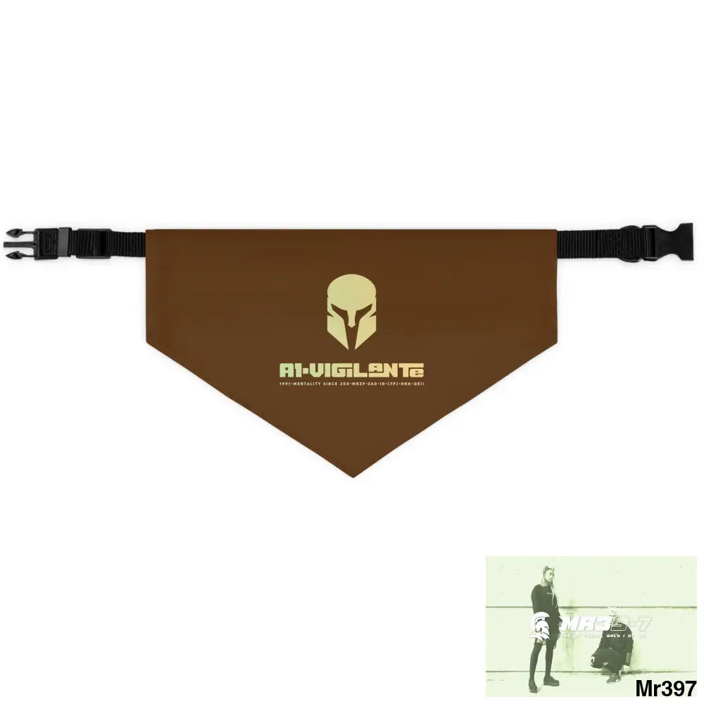 A1-Vigilante-Sparta Pet Bandana Collar L Pets
