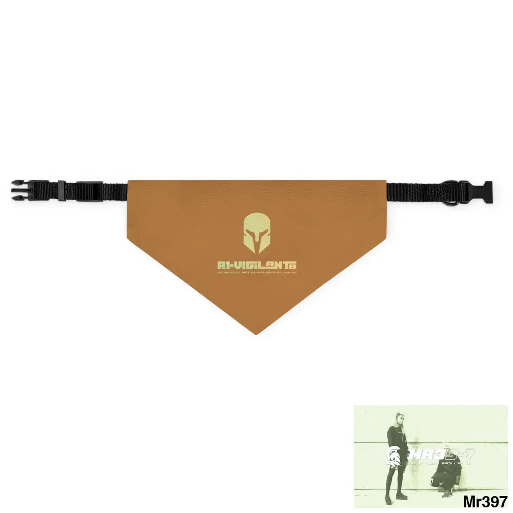 A1-Vigilante-Sparta Pet Bandana Collar M Pets