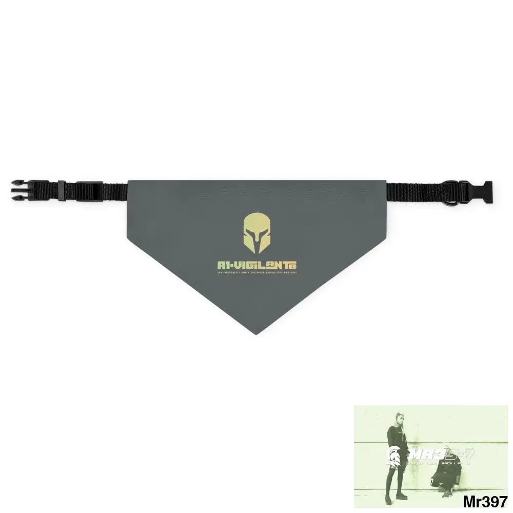 A1-Vigilante-Sparta Pet Bandana Collar M Pets