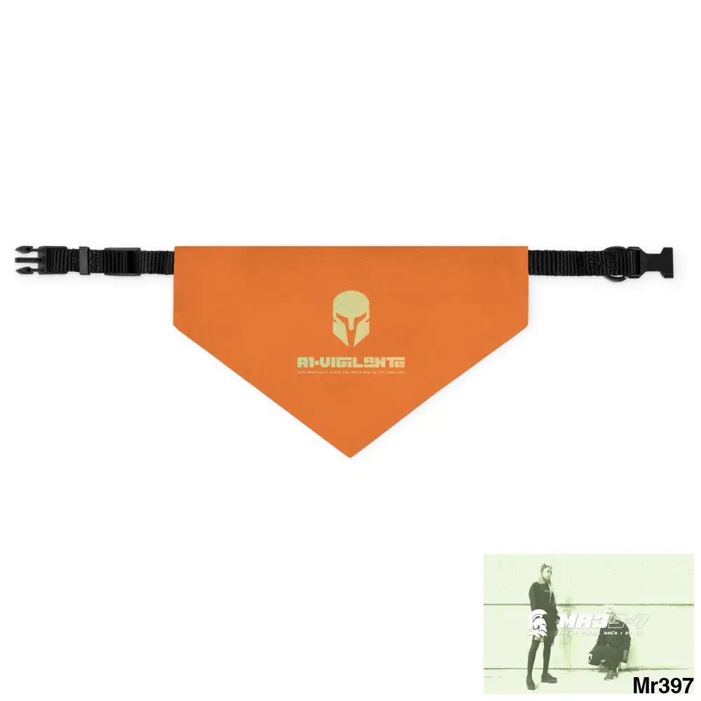 A1-Vigilante-Sparta Pet Bandana Collar M Pets