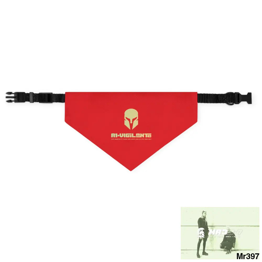 A1-Vigilante-Sparta Pet Bandana Collar M Pets