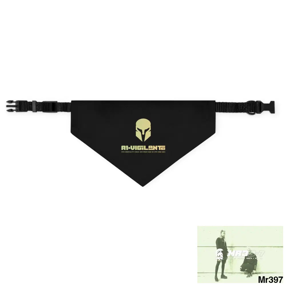 A1-Vigilante-Sparta Pet Bandana Collar M Pets