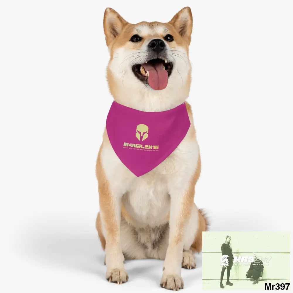 A1-Vigilante-Sparta Pet Bandana Collar Pets