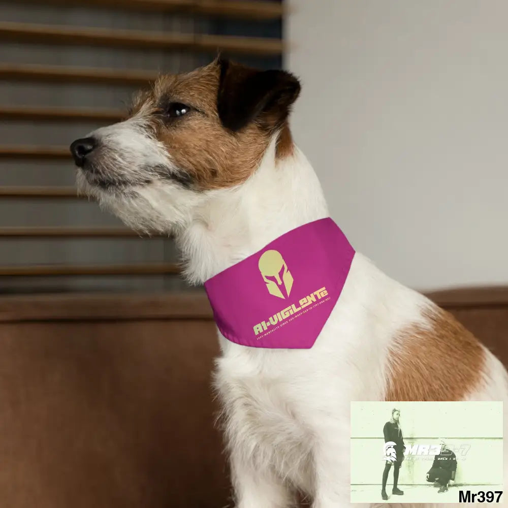 A1-Vigilante-Sparta Pet Bandana Collar Pets