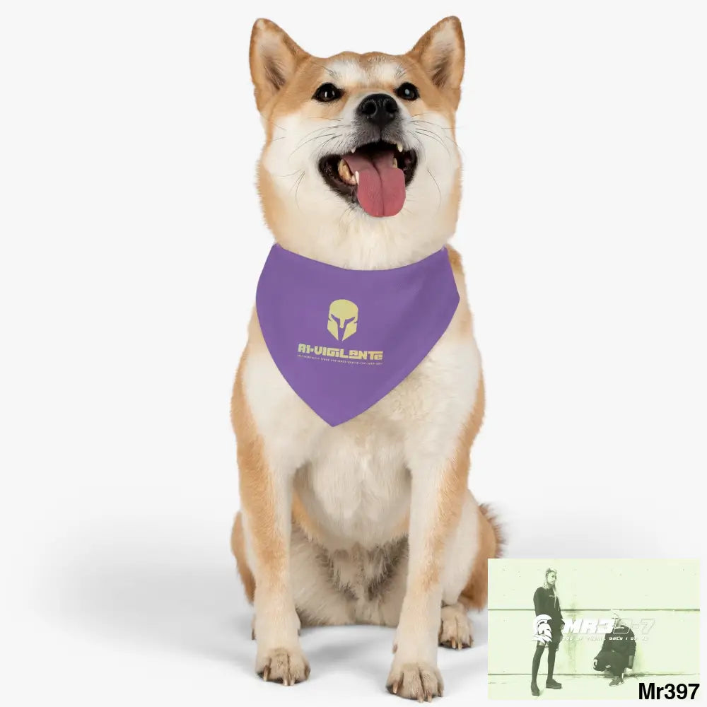 A1-Vigilante-Sparta Pet Bandana Collar Pets