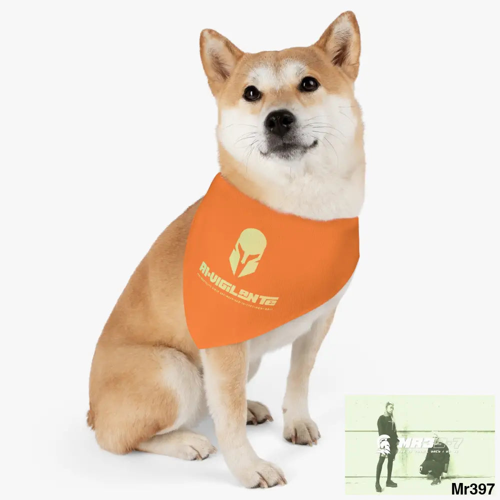 A1-Vigilante-Sparta Pet Bandana Collar Pets