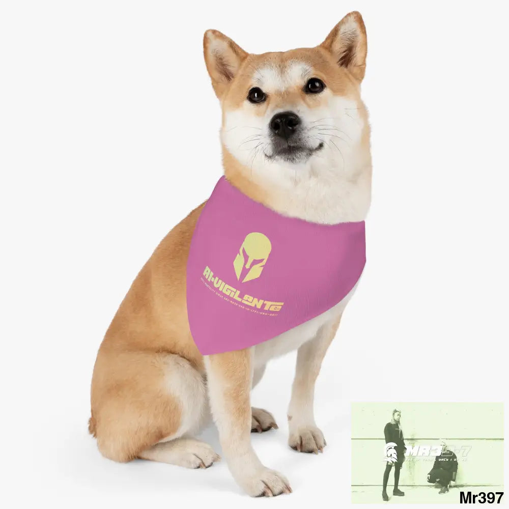 A1-Vigilante-Sparta Pet Bandana Collar Pets