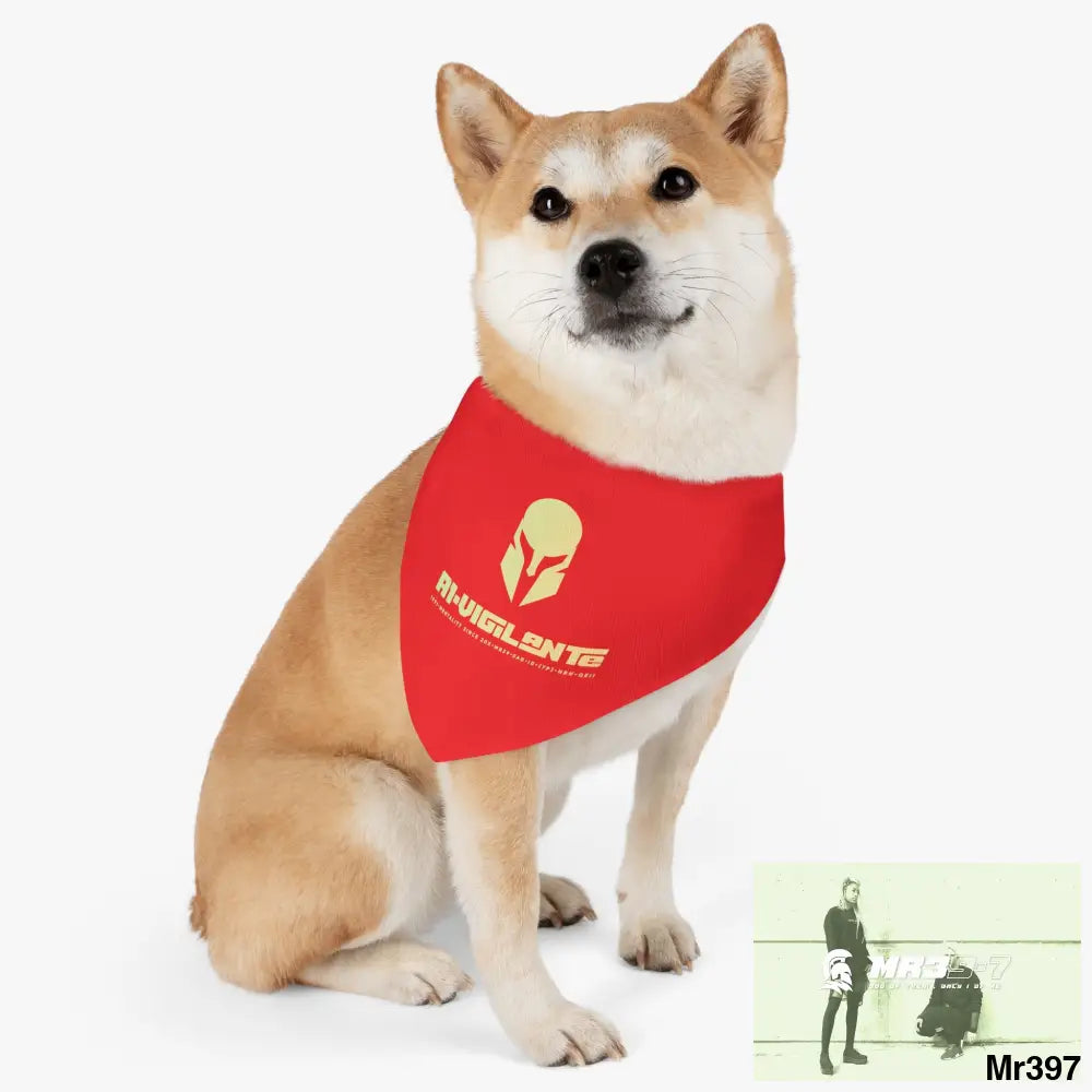 A1-Vigilante-Sparta Pet Bandana Collar Pets