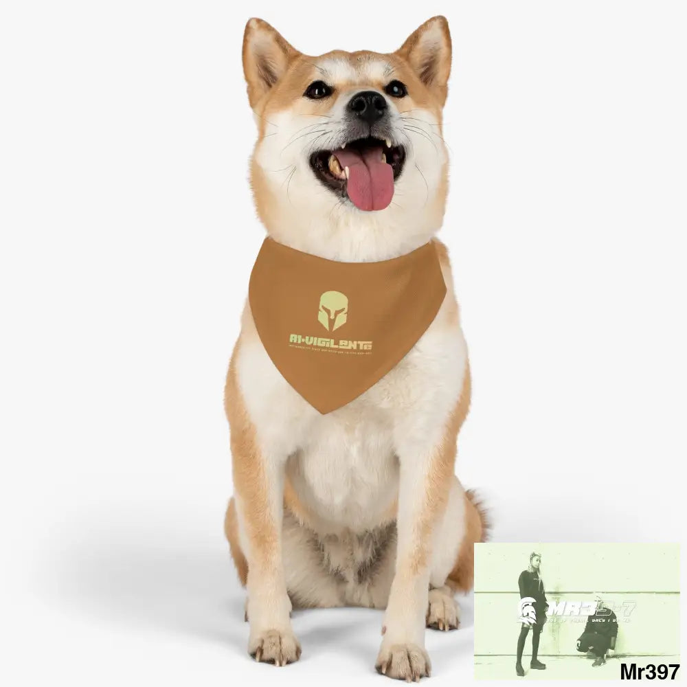 A1-Vigilante-Sparta Pet Bandana Collar Pets