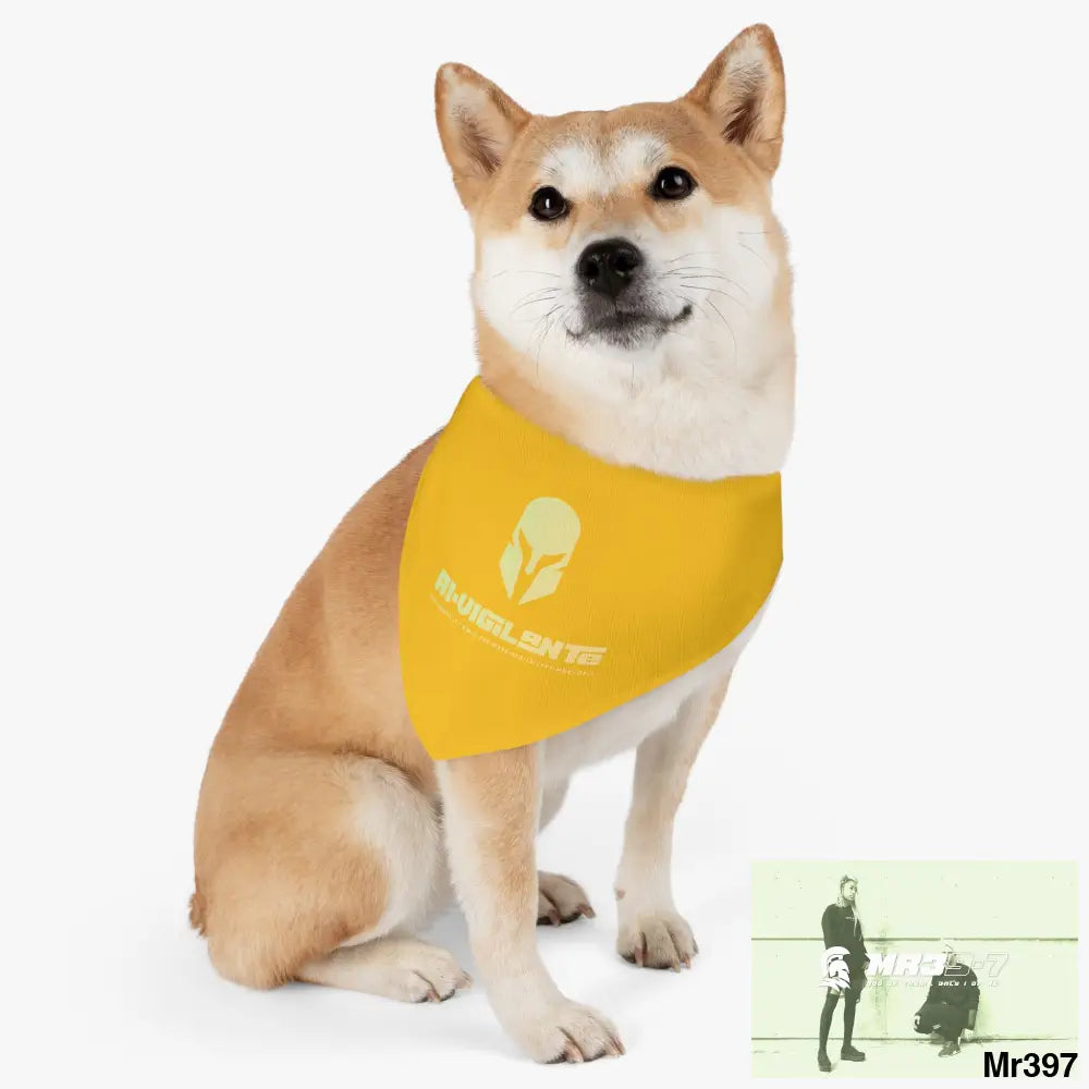 A1-Vigilante-Sparta Pet Bandana Collar Pets