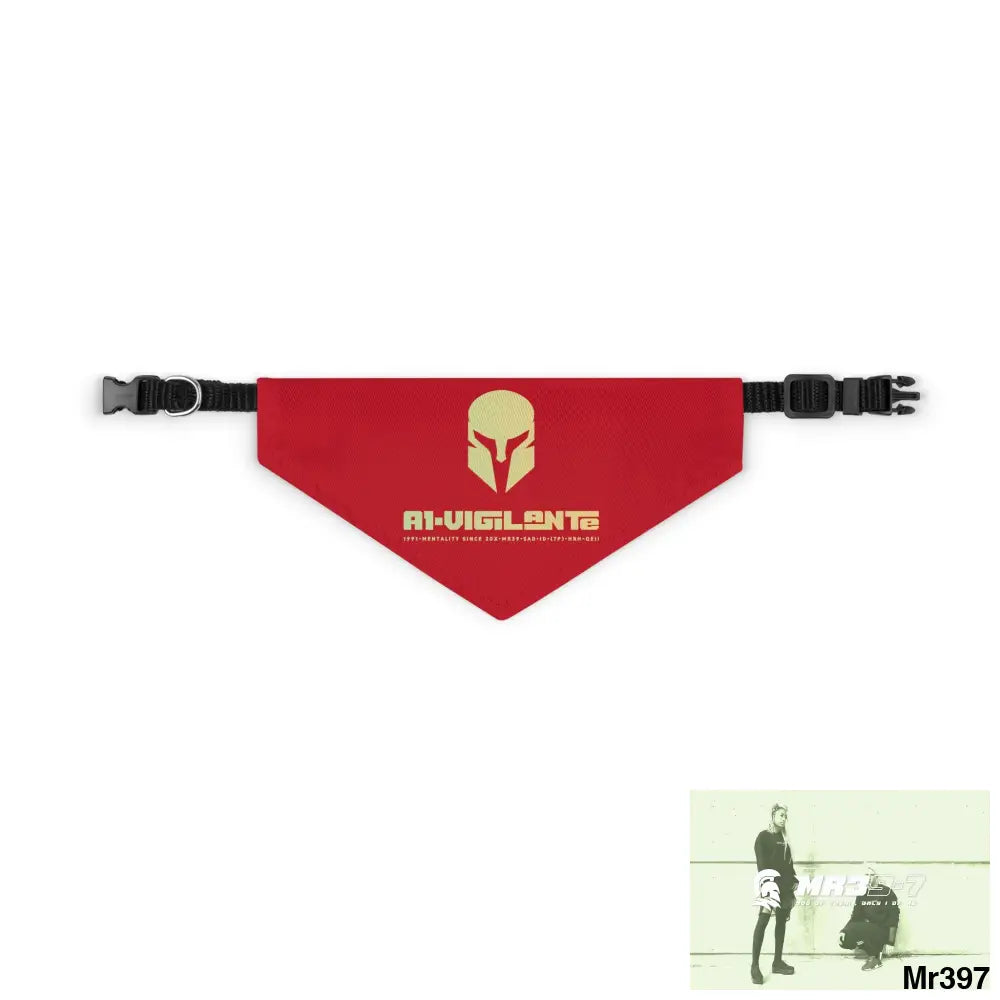 A1-Vigilante-Sparta Pet Bandana Collar S Pets