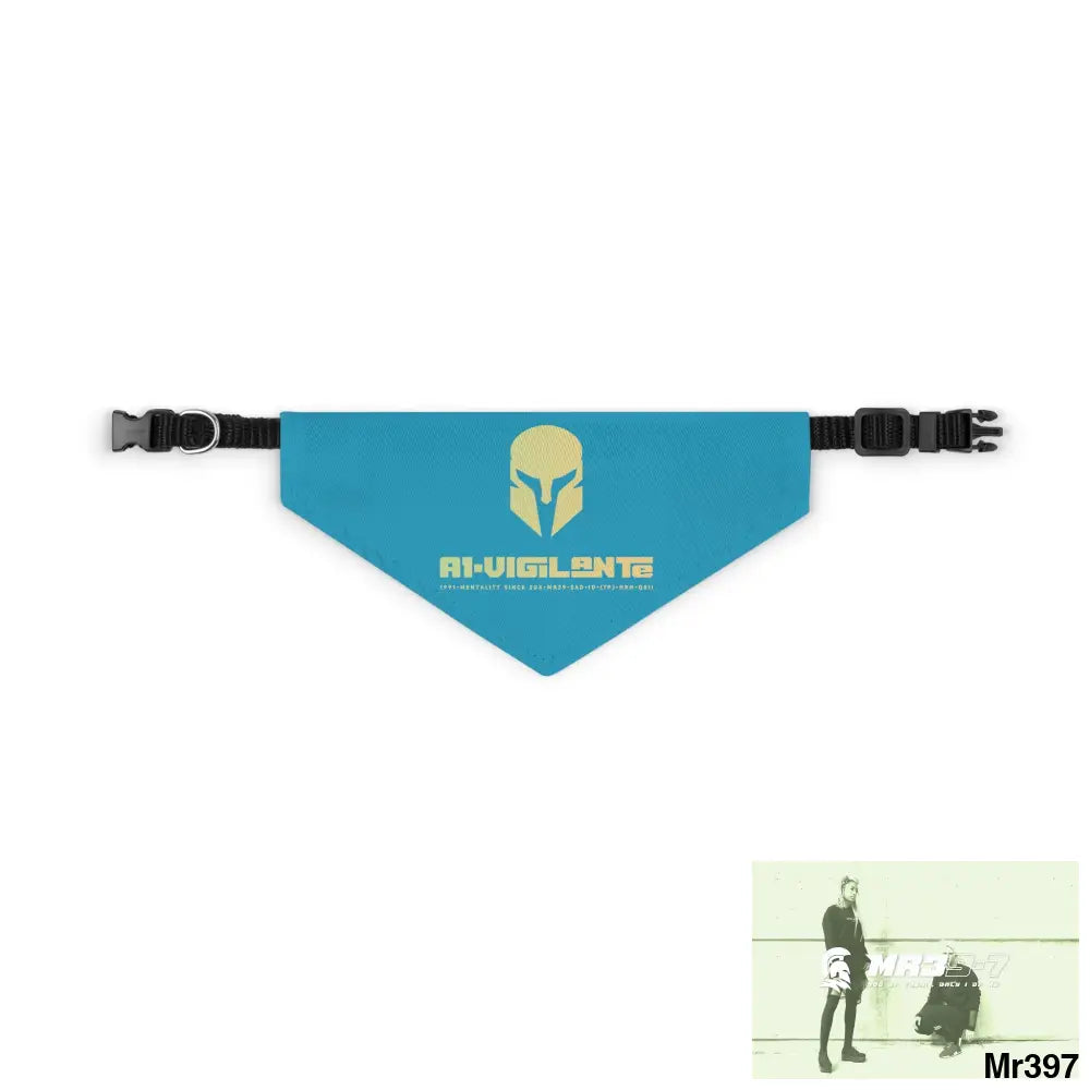 A1-Vigilante-Sparta Pet Bandana Collar S Pets